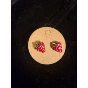 Strawberry Stud Earrings